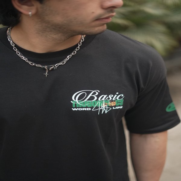 JOHN CENA BASIC THUGANOMICS UNISEX OVERSIZED T-SHIRT BLACK