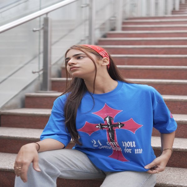 THE 21 PATHWAY UNISEX OVERSIZED T-SHIRT