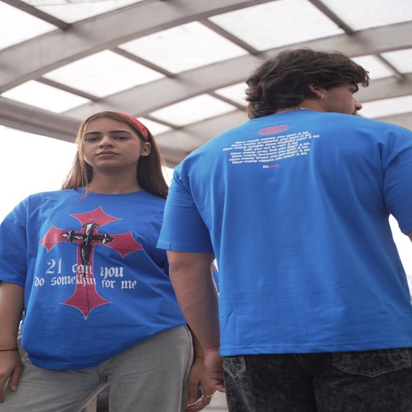 THE 21 PATHWAY UNISEX OVERSIZED T-SHIRT